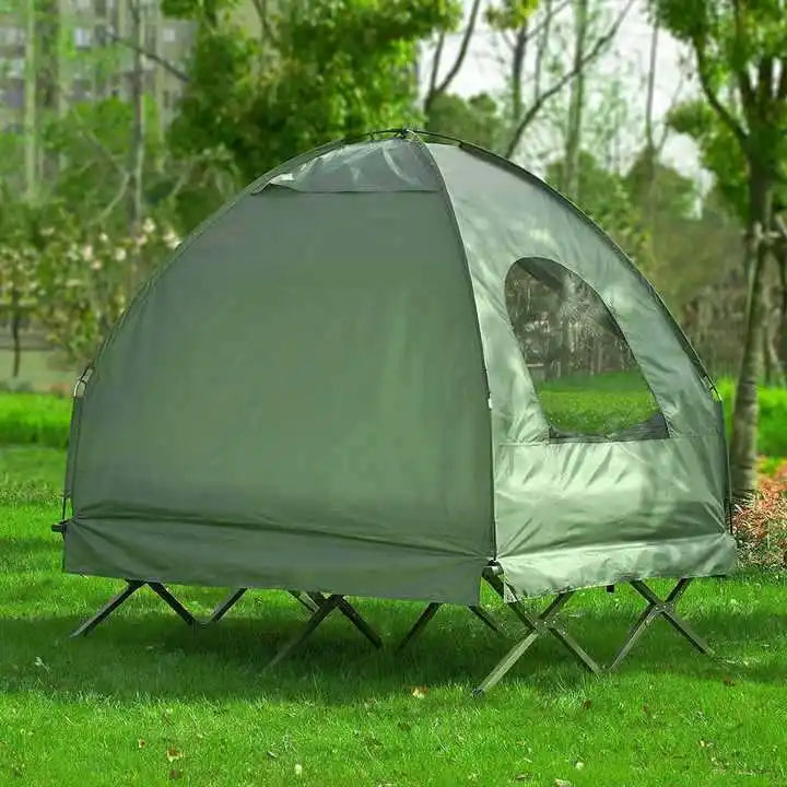 Ultra-Light Hiking Tent & Camping Cot Combo