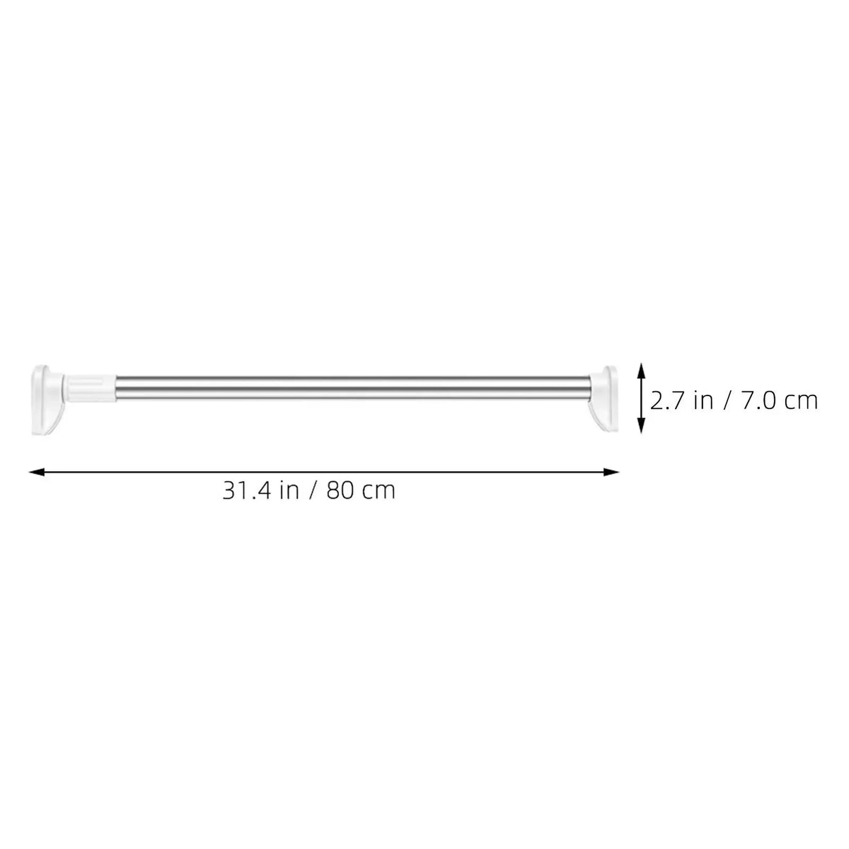 Telescopic Stainless Steel Adjustable Rod