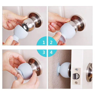 Silicone Door Knob Bumper