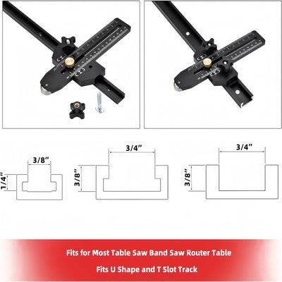 Precision Thin Rip Table Saw Jig