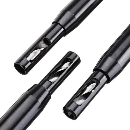 Self-Centering Hinge Drill Bit SET