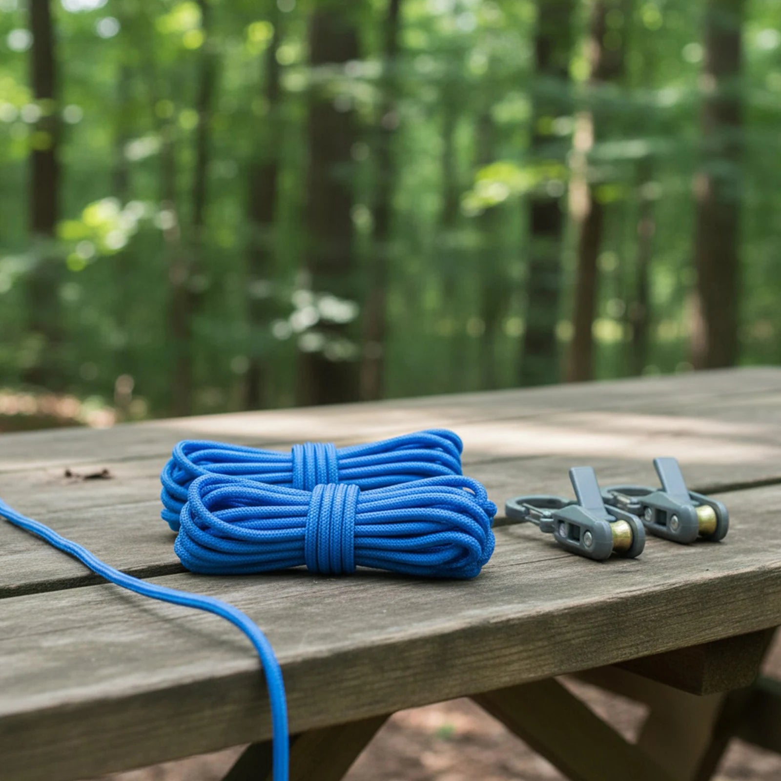 Rope Tensioner with Locking Buckle