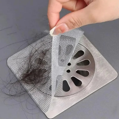 Disposable Drain Hair Catcher Mesh Stickers