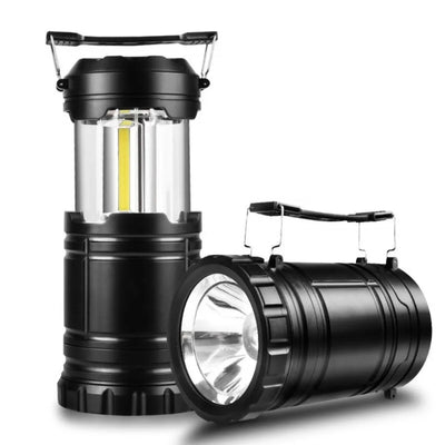 Solar & Battery Emergency Portable LED Camping Lantern