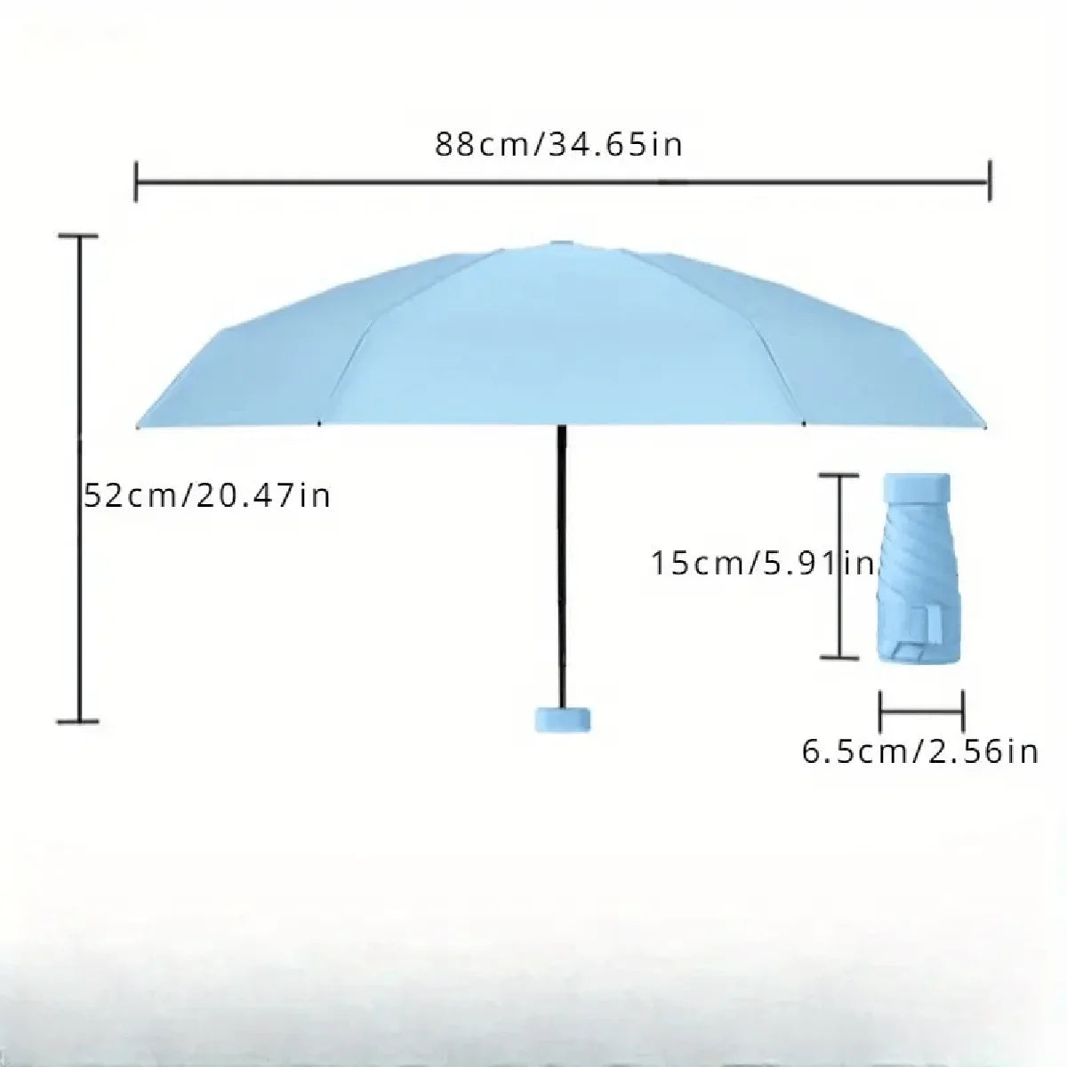 Ultra-Light Mini Travel Umbrella