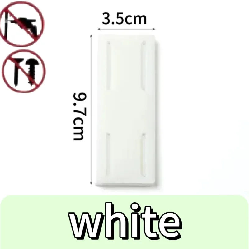 Self-Adhesive Wall Mount Power Strip Holder