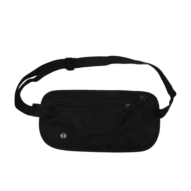 RFID Travel Money Belt Passport Holder
