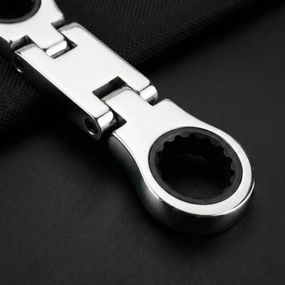 5-Piece Flex-Head Ratcheting Wrench Set (8–19mm)