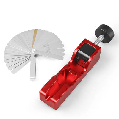 Universal CNC Aluminum Spark Plug Gap Tool Set with Feeler Gauge