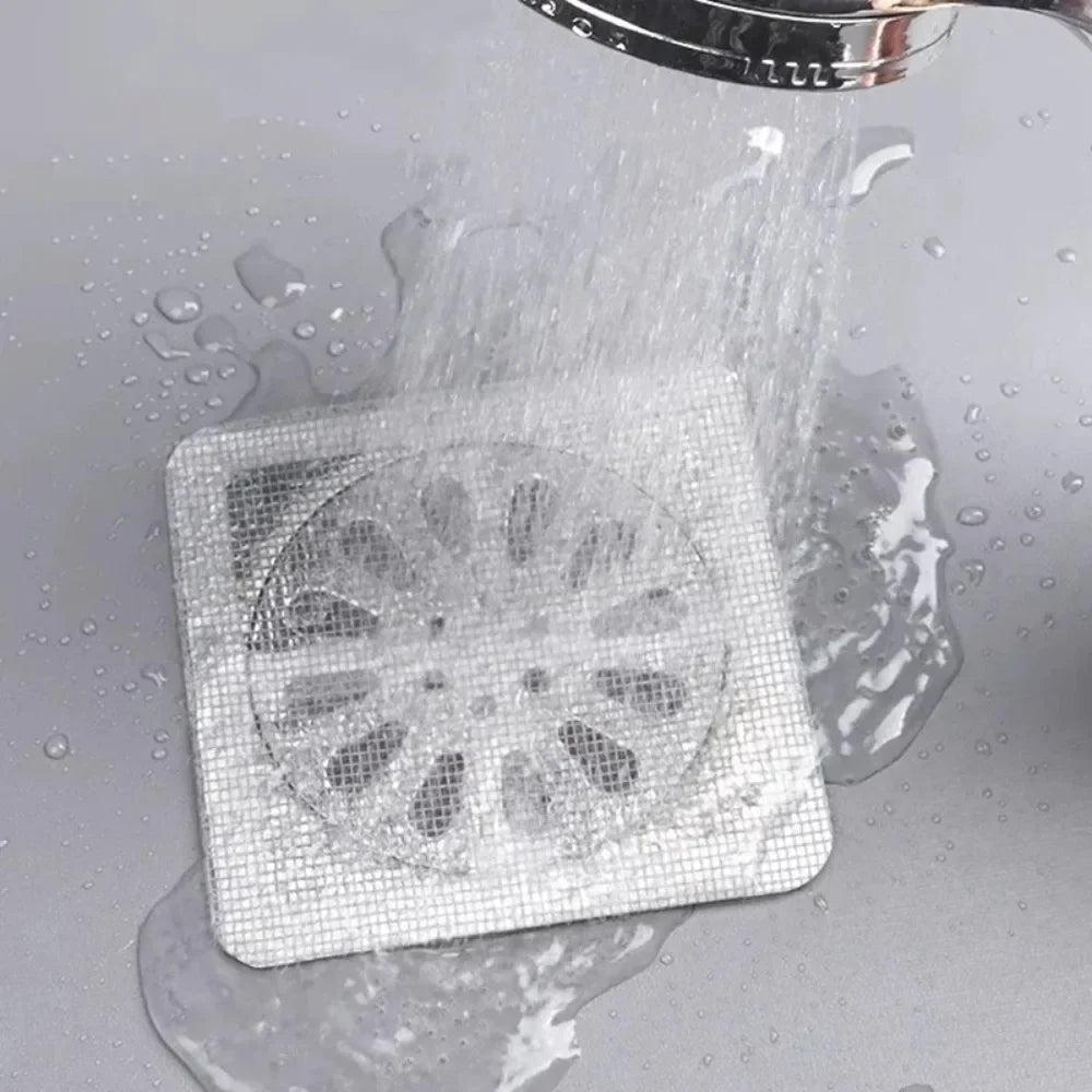 Disposable Drain Hair Catcher Mesh Stickers