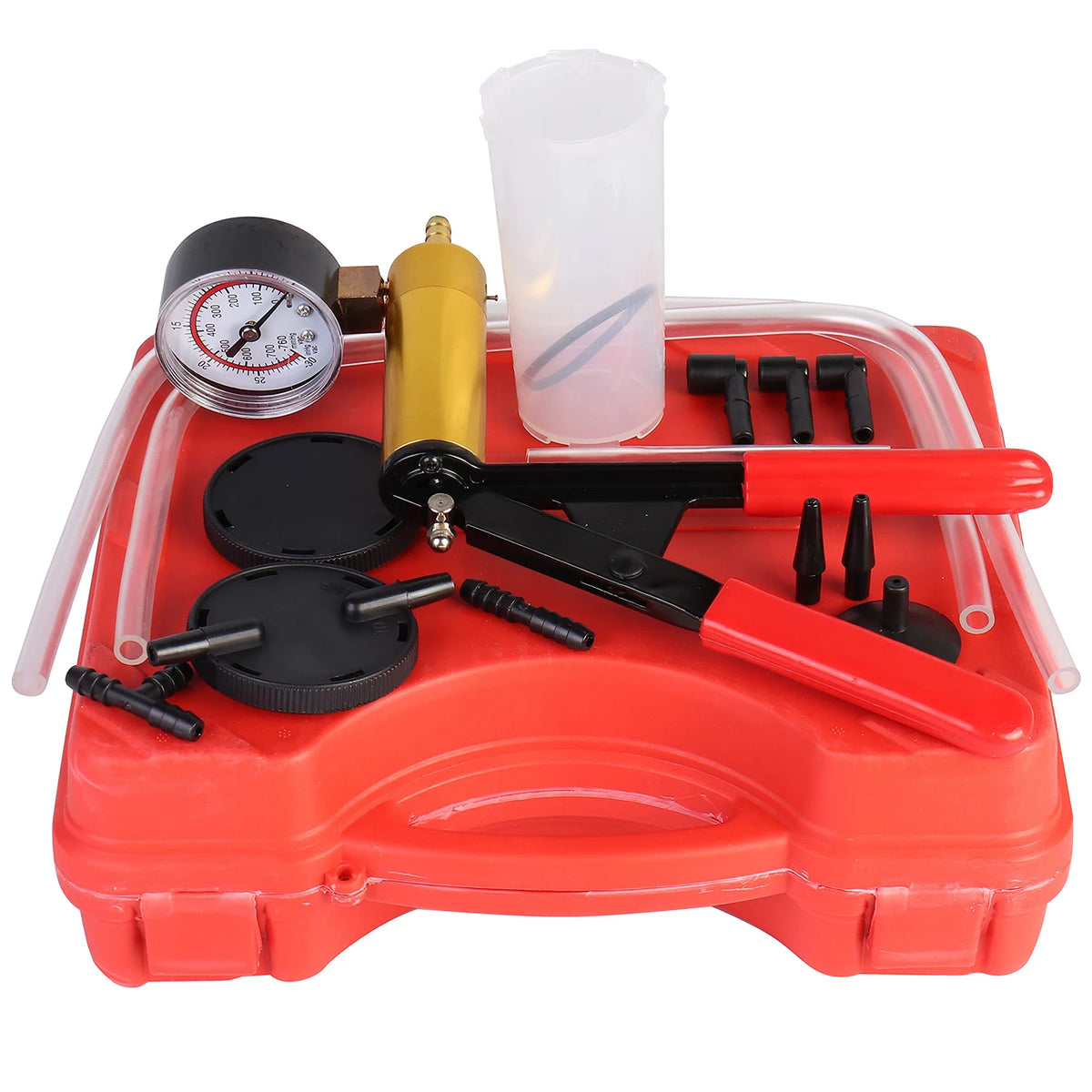 2-in-1 Handheld Brake Bleeder & Vacuum Pump Kit