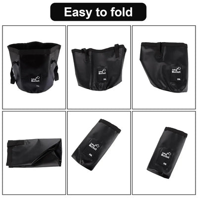 Outdoor Portable Collapsible Water Bucket