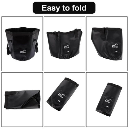 Outdoor Portable Collapsible Water Bucket