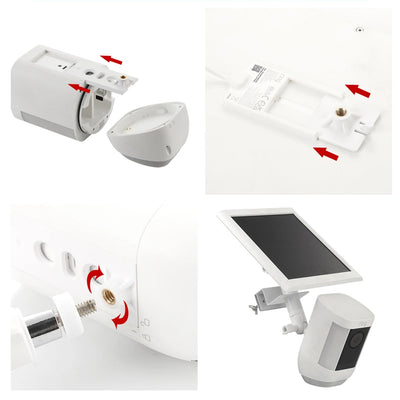360° No-Drill Gutter Security Camera Mount
