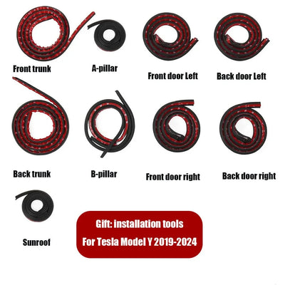 Tesla Door Weather Seal Kit
