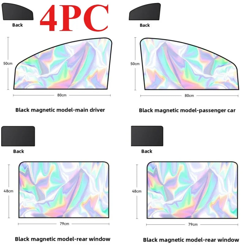 Magnetic Car Window Sunshade Cover