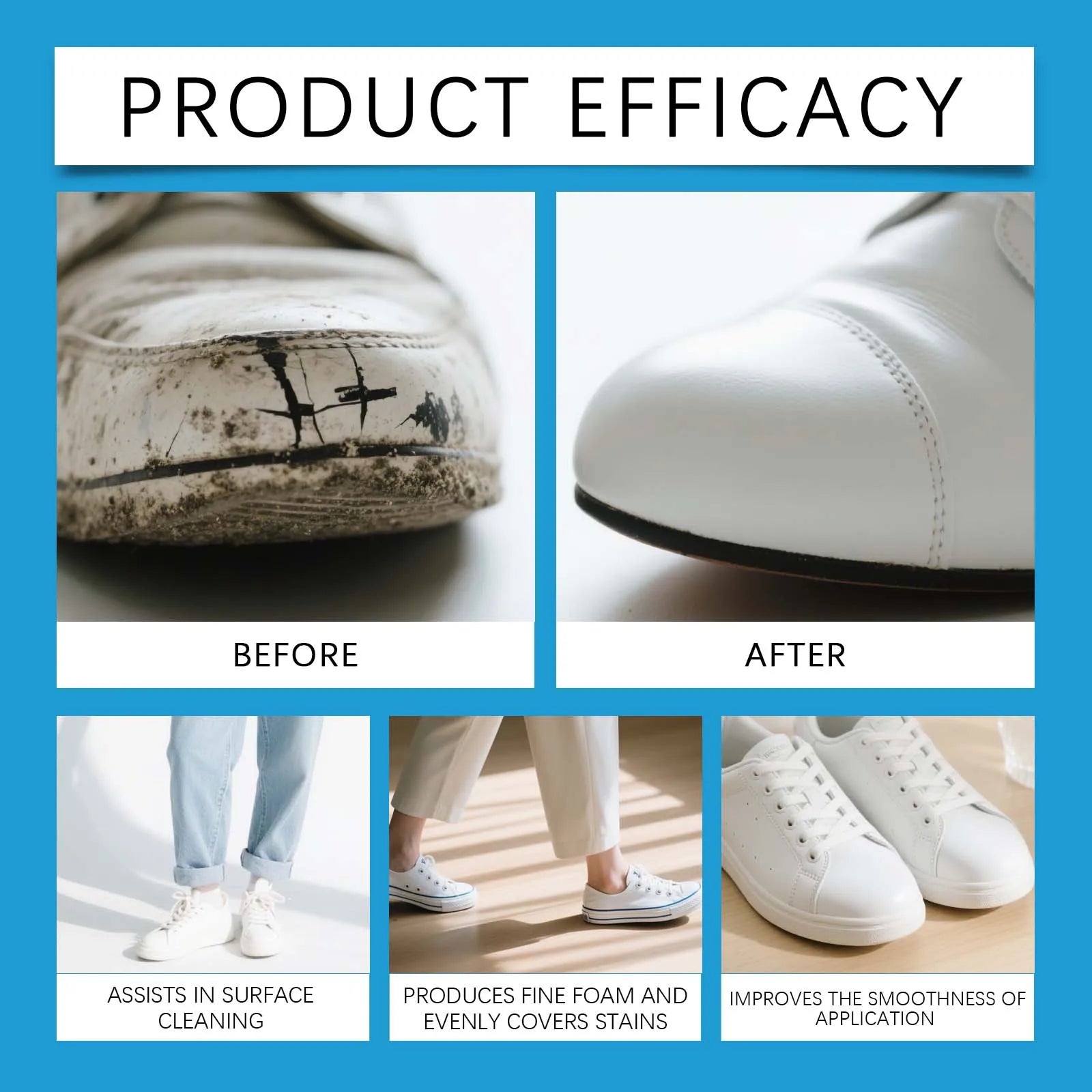 White Shoe Cleaner Cream
