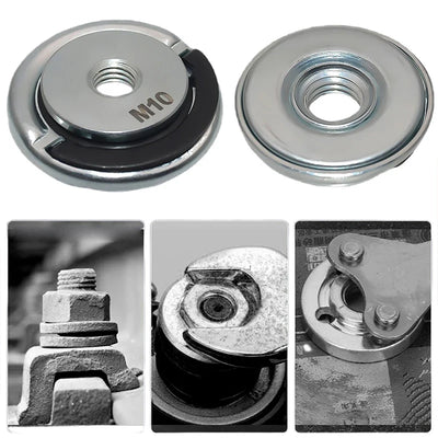 Quick-Lock Angle Grinder Nut for M10/M14 Grinders