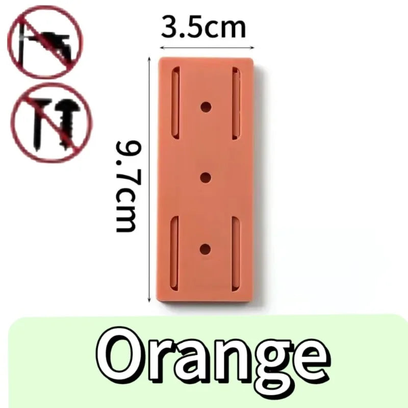 Self-Adhesive Wall Mount Power Strip Holder