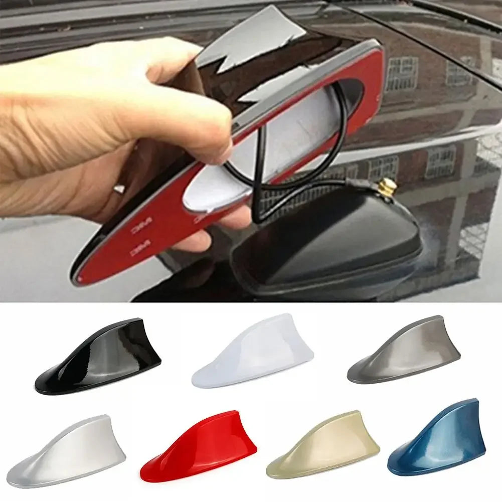 Universal Shark Fin Car Antenna – Carbon Fiber Style
