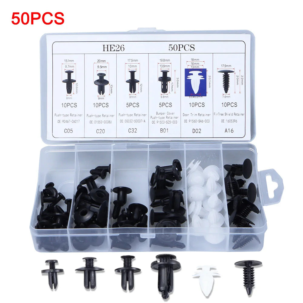 Car Clip Fastener Kit