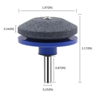 Universal Lawn Mower Blade Sharpener for Power Drills