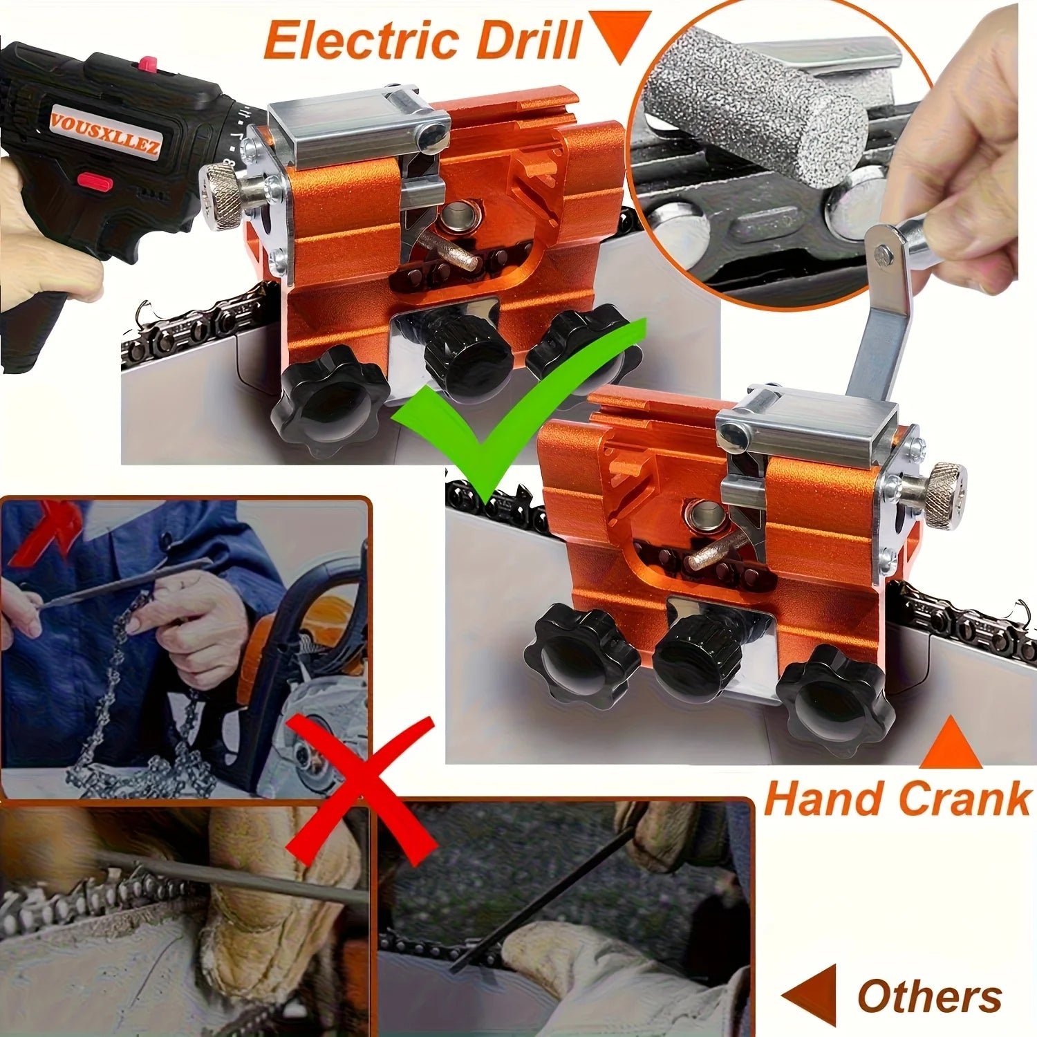 Chainsaw Sharpener Tool