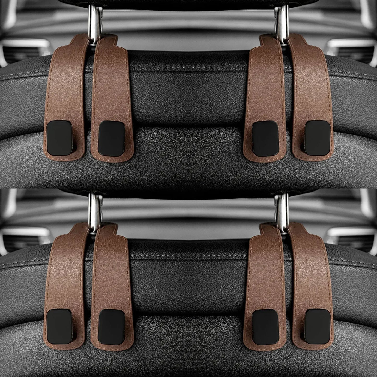 Leather Car Seat Back Hook
