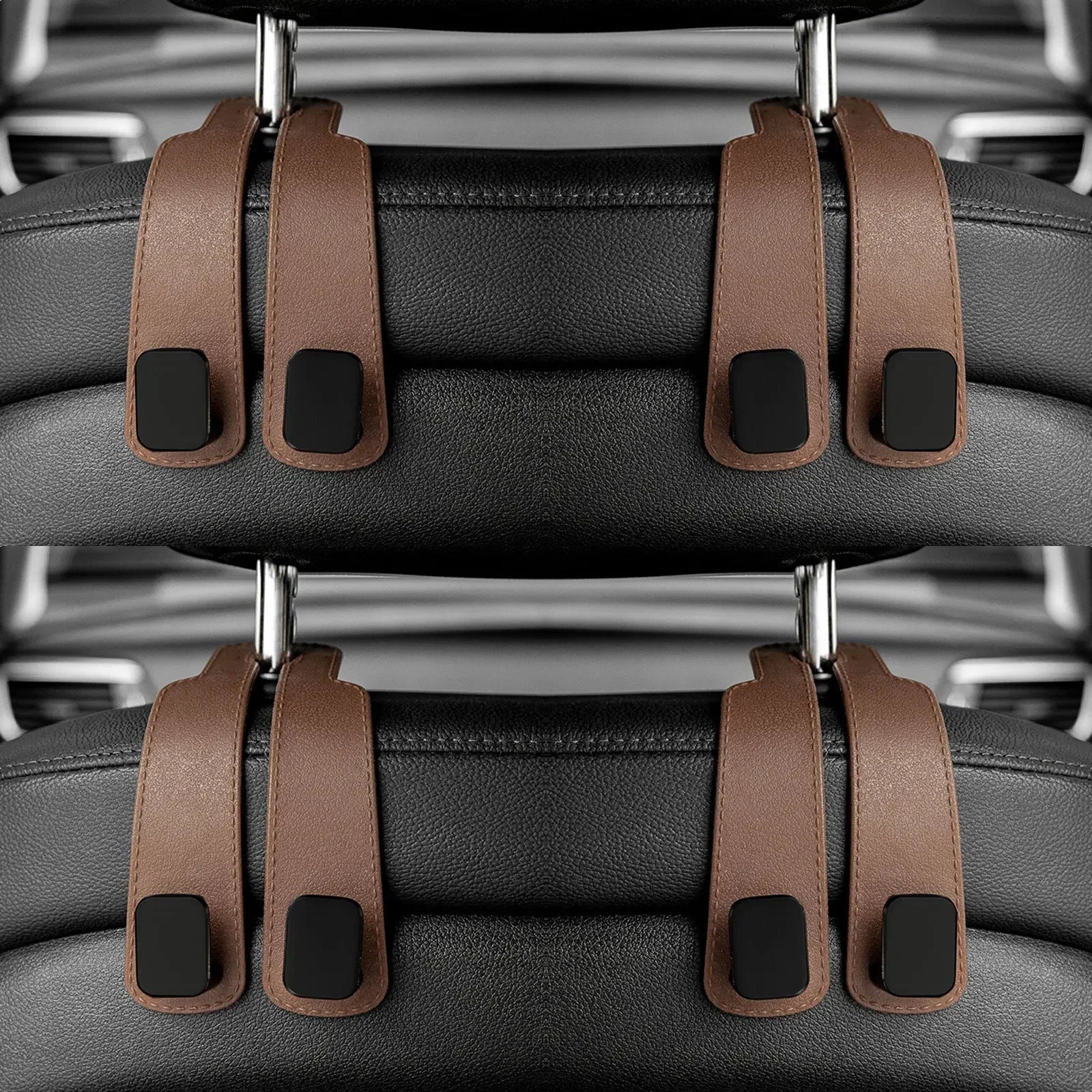 Leather Car Seat Back Hook (MR)