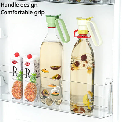 Adjustable Bottle Pourer Spout with Handle