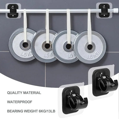 No-Drill Curtain Rod Brackets (T)