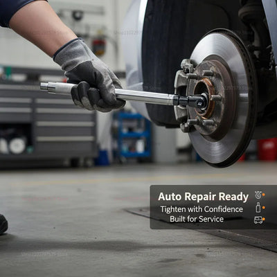 Extended 1/2-Inch Ratchet Wrench