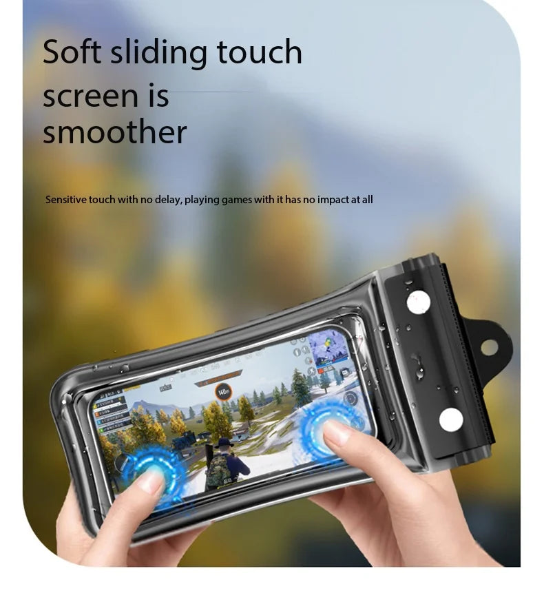 Universal Waterproof Phone Pouch with Lanyard