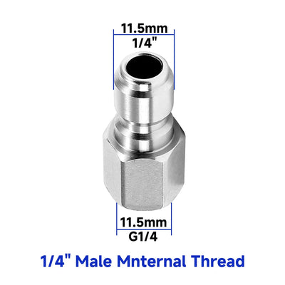 1/4" Pressure Washer Quick Connect Adapter Set