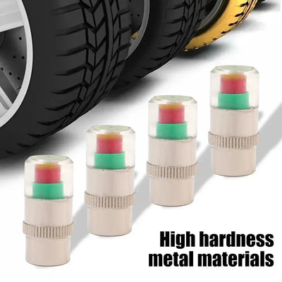 Tire Pressure Indicator Valve Caps (T)