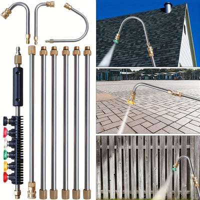 Pressure Washer Extension Wand Set with 6 Spray Nozzles