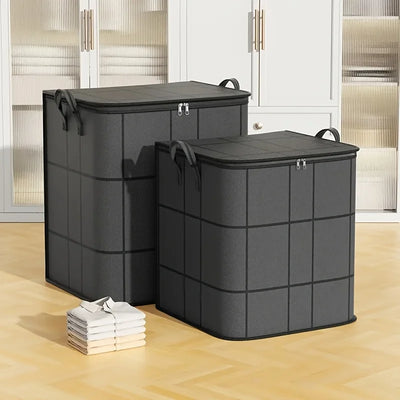 Large Foldable Storage Bag with Double Zipper