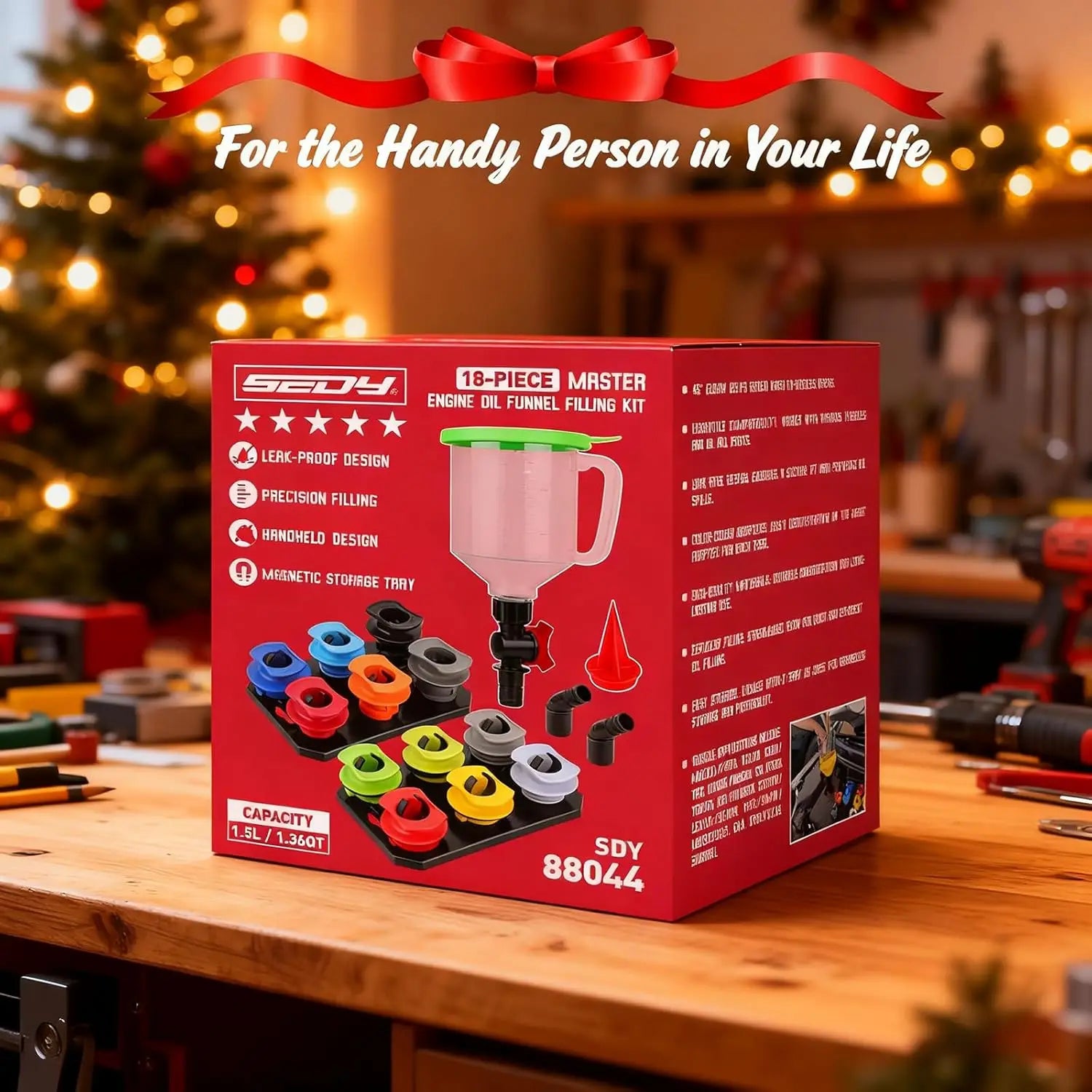 18-Piece Engine Oil Funnel Kit