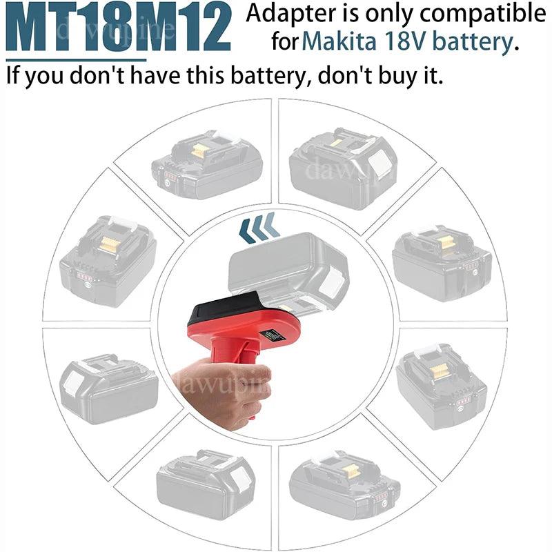 18V to 12V Battery Adapter Converter