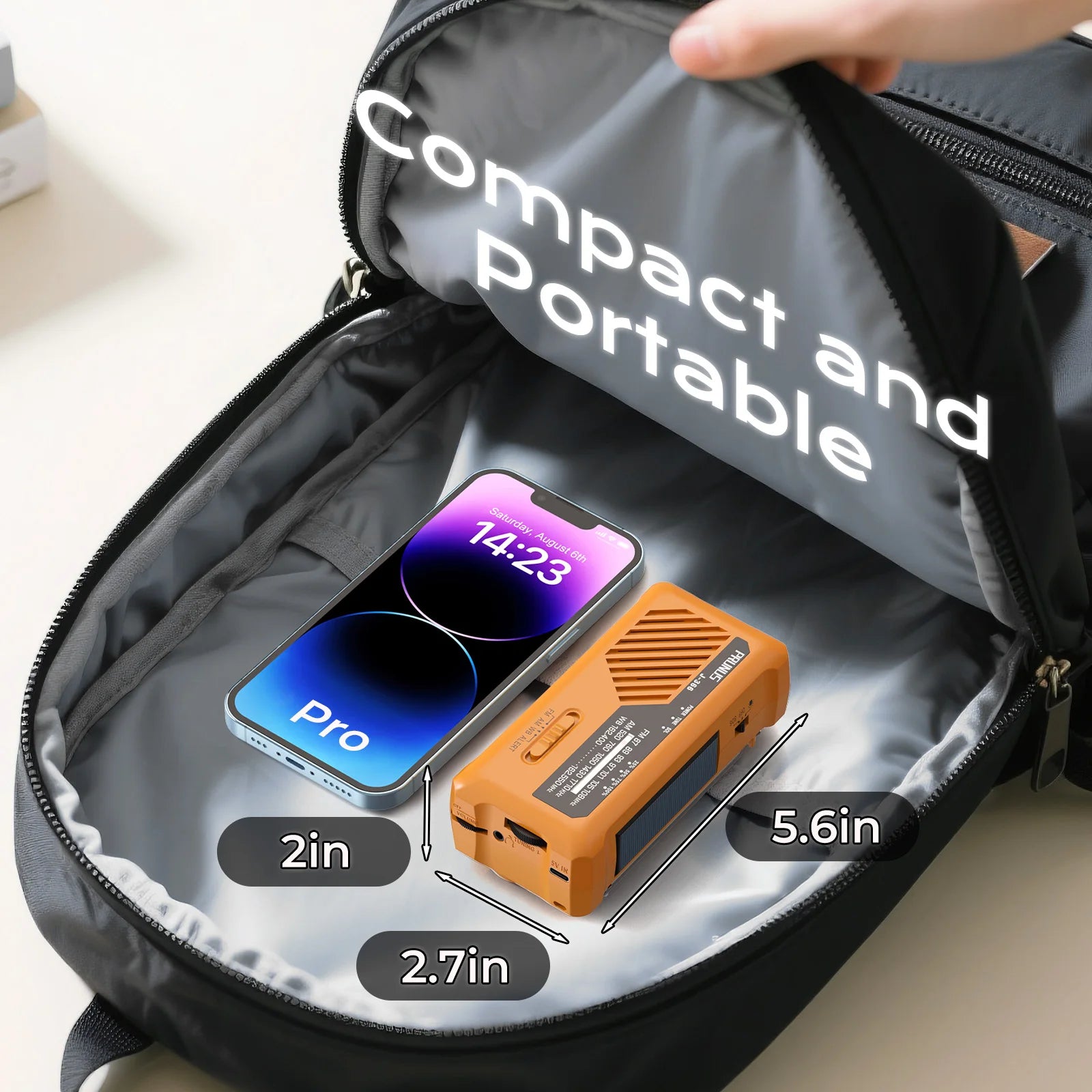 Portable Emergency Weather Radio