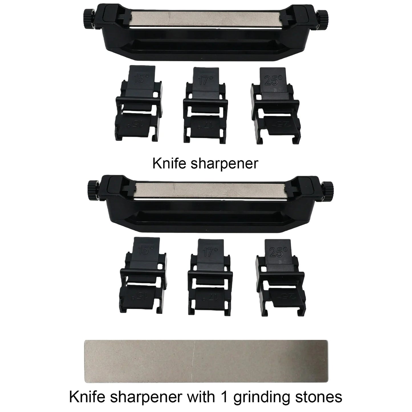 Knife Sharpener with Angles Guides