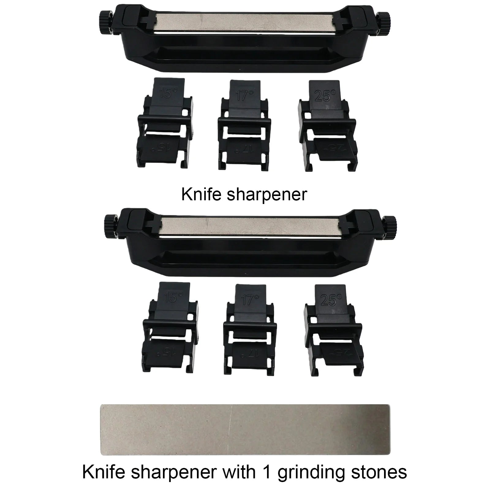 Knife Sharpener with Angles Guides