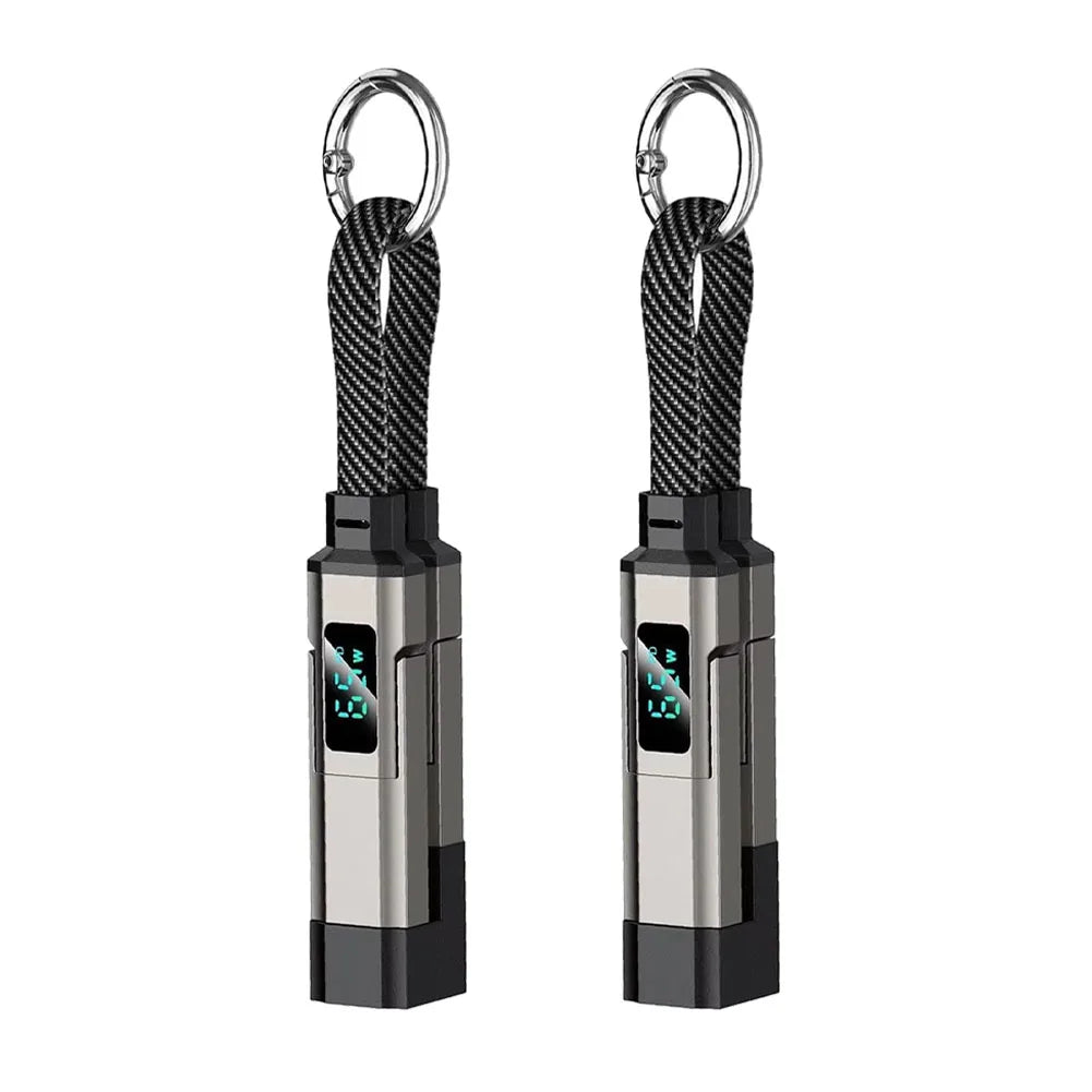 4-in-1 65W Keychain Charging Cable
