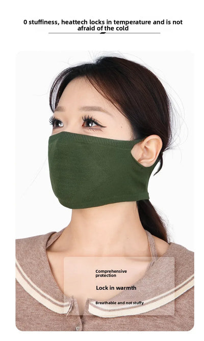 Windproof Face & Neck Gaiter with Ear Loops