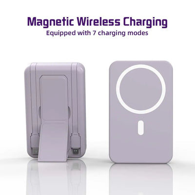 10,000mAh Magnetic Wireless Power Bank & Kickstand