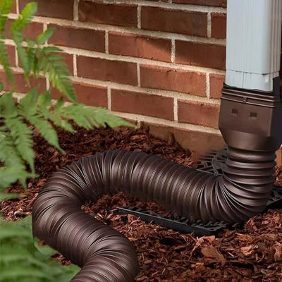 Retractable Rain Gutter Downspout Extender