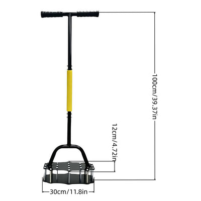 Stainless Steel Spring Tiller & Garden Cultivator