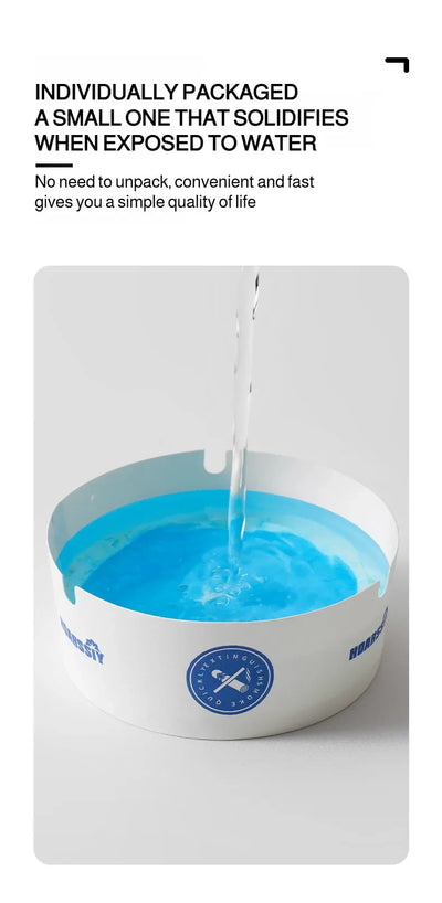25PCS Disposable Water-Filled Ashtrays