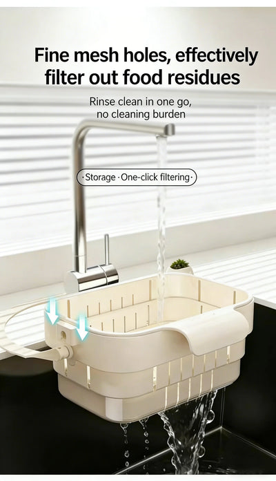 Foldable Sink Colander Basket