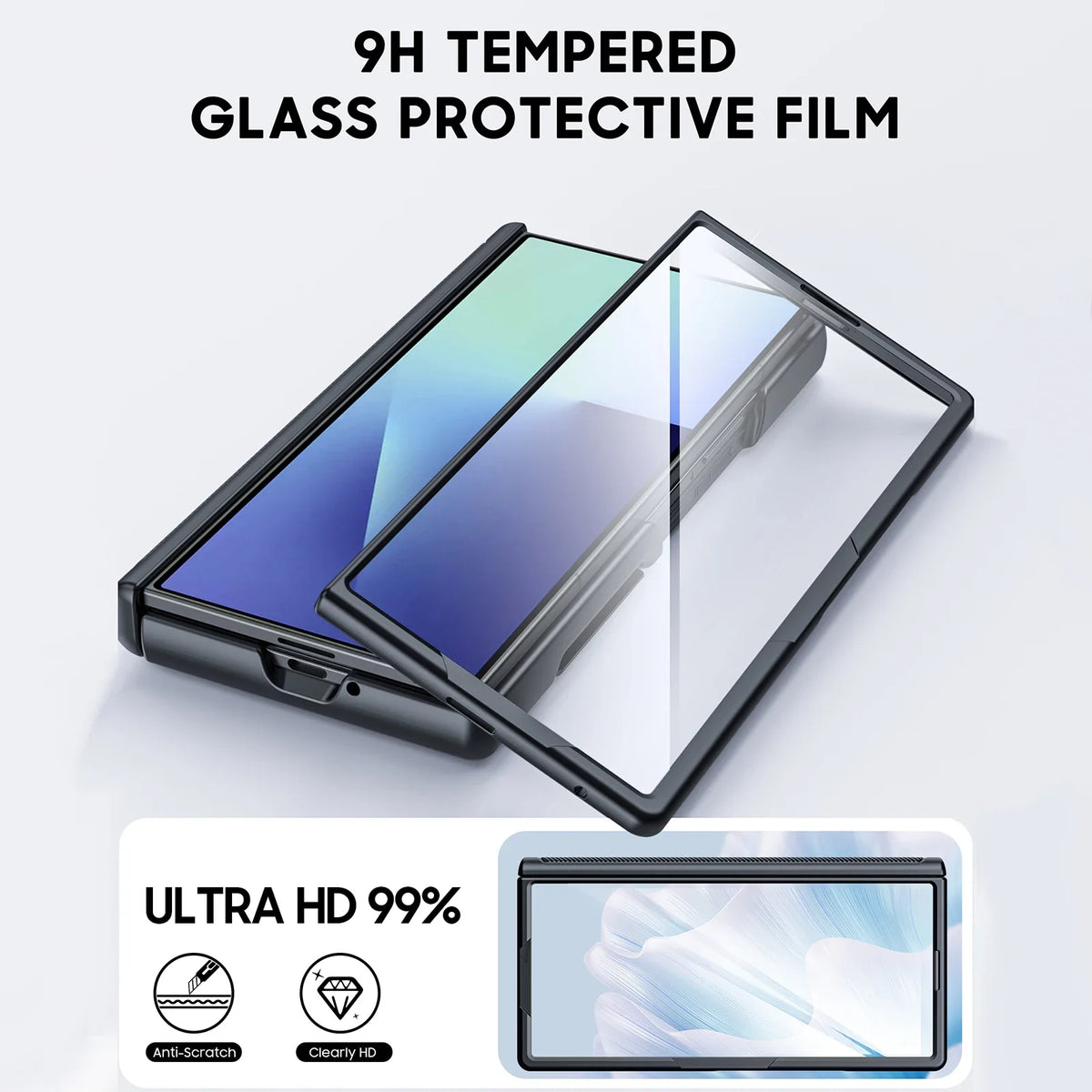 Funda cartera con RFID para Galaxy Z Fold 7